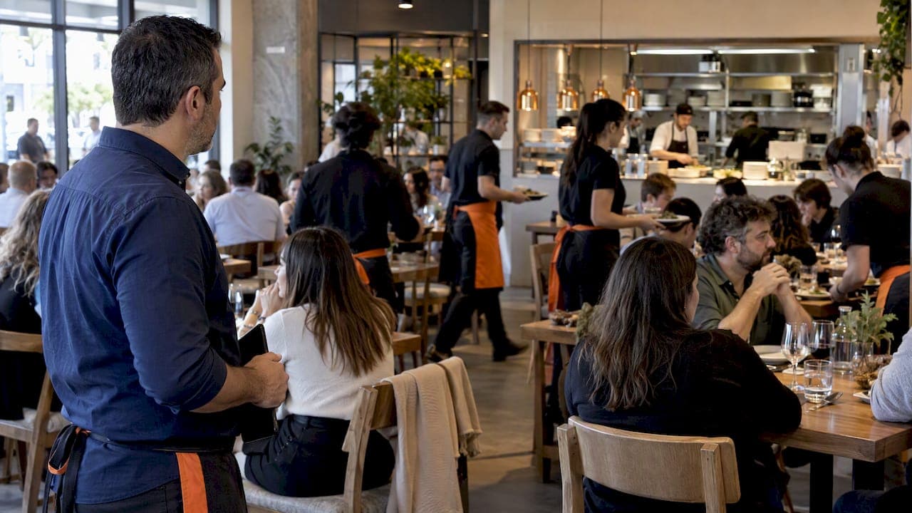Cómo dominar las horas pico restaurante sin perder control